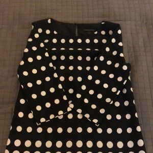 Black and white Size 4 Banana Republic Dress